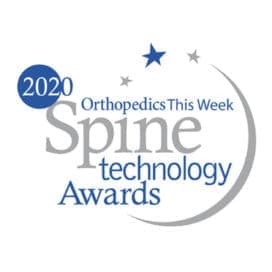 2020 Orthopedics This Week Spine Technology Awards logo