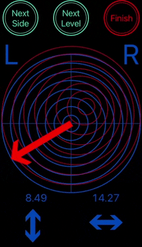 A demonstration of the bolt navigation product on a phone showing the way to navigate